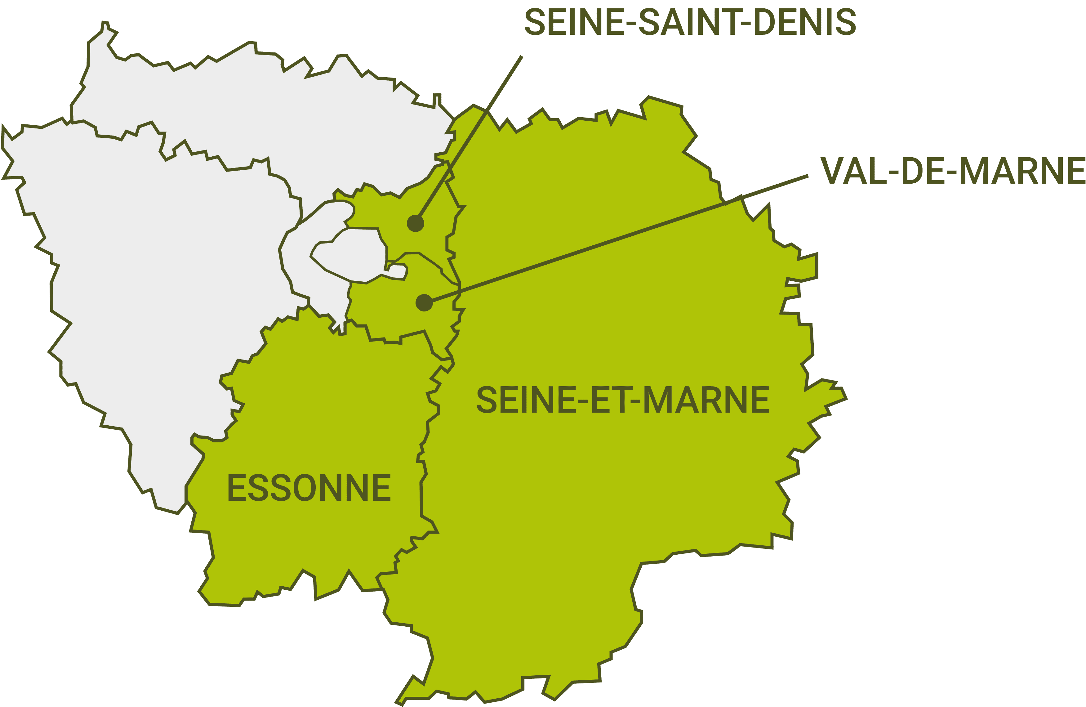 carte ile-de-France