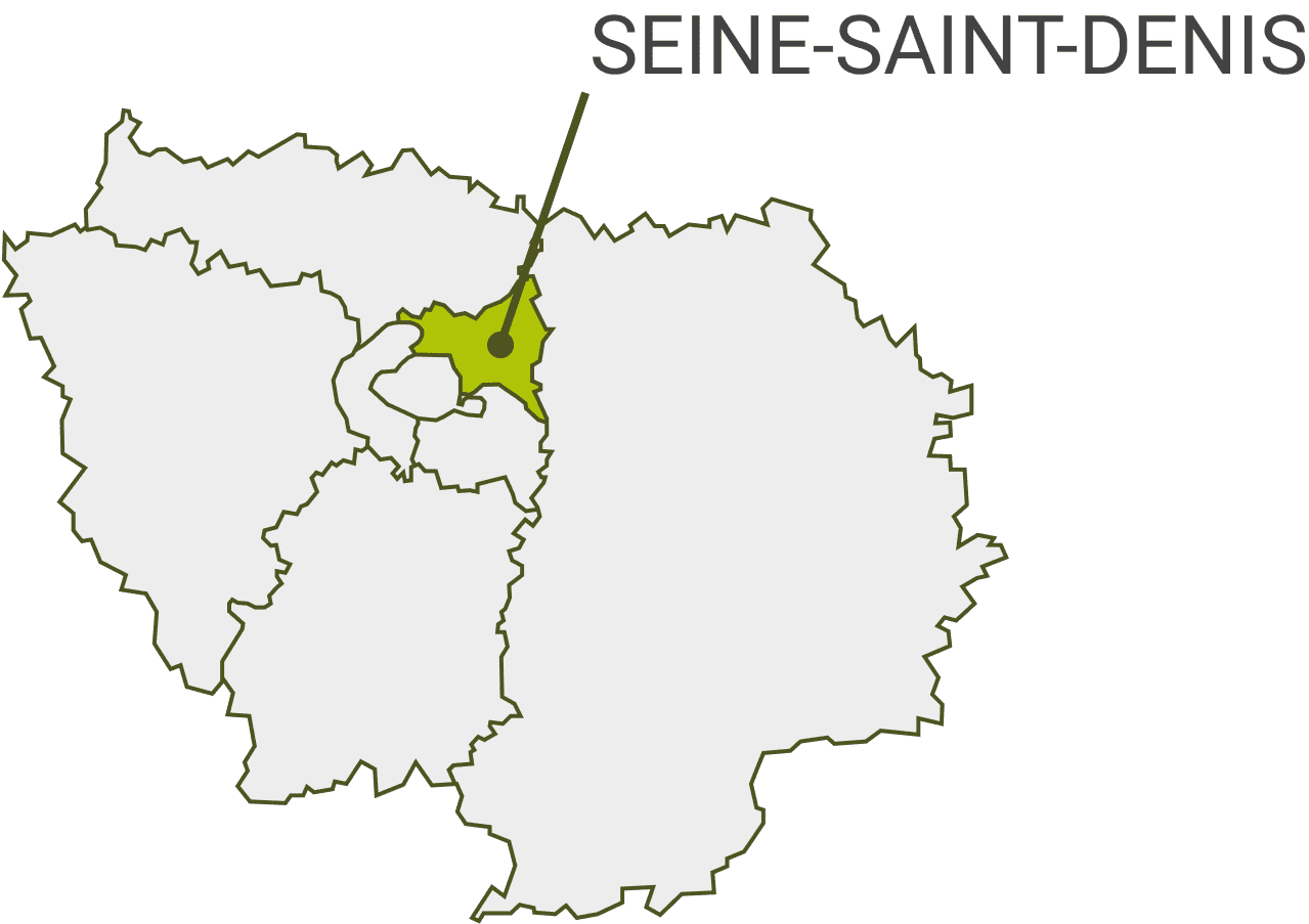 carte seine-saint-denis